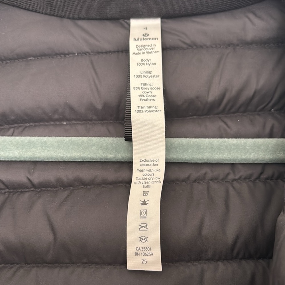 Lululemon Down Jacket - image 2